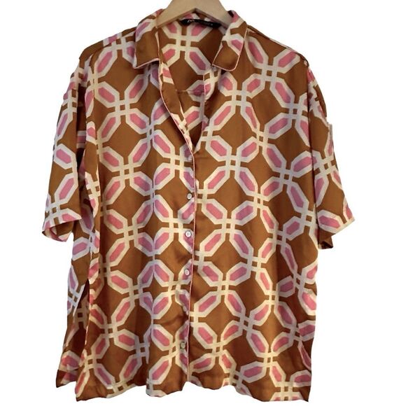 Zara Set Printed 2 Piece Matching Set Size XS - Picture 10 of 16